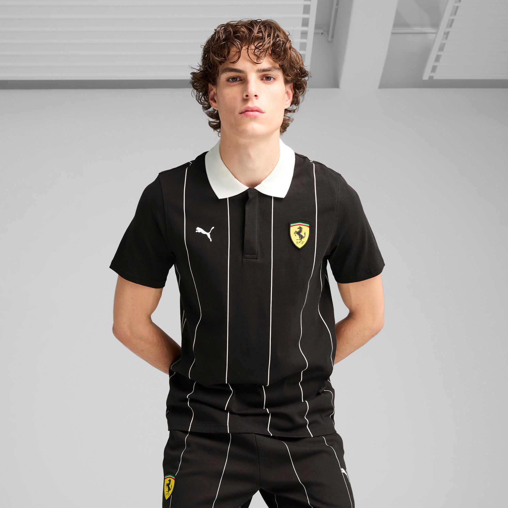 [630209-01] Mens Puma FERRARI RACE PREMIUM POLO