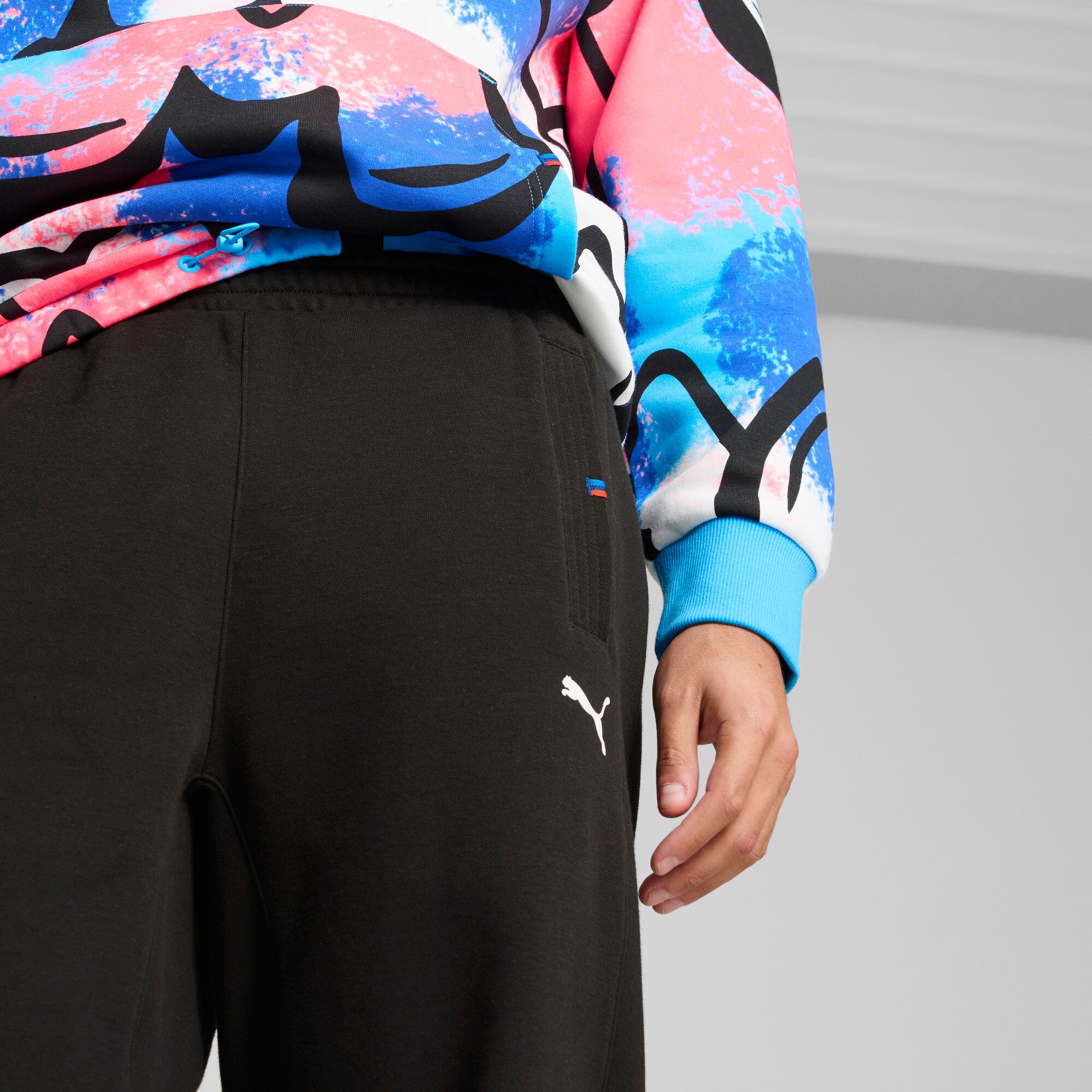 [627281-01] MENS PUMA BMW MOTORSPORT NEON ENERGY PANTS