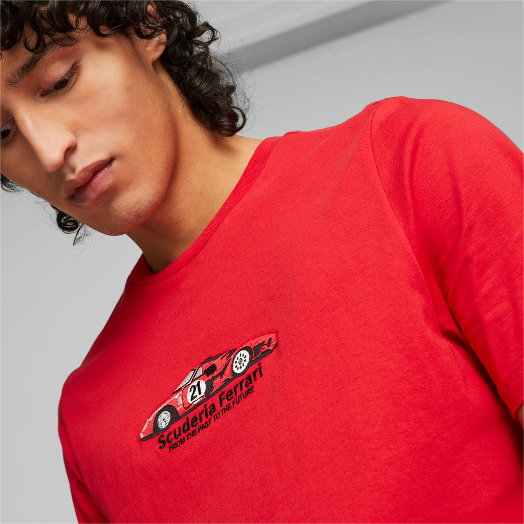 [620947-02] Mens PUMA FERRARI RACE GRAPHIC TEE 1
