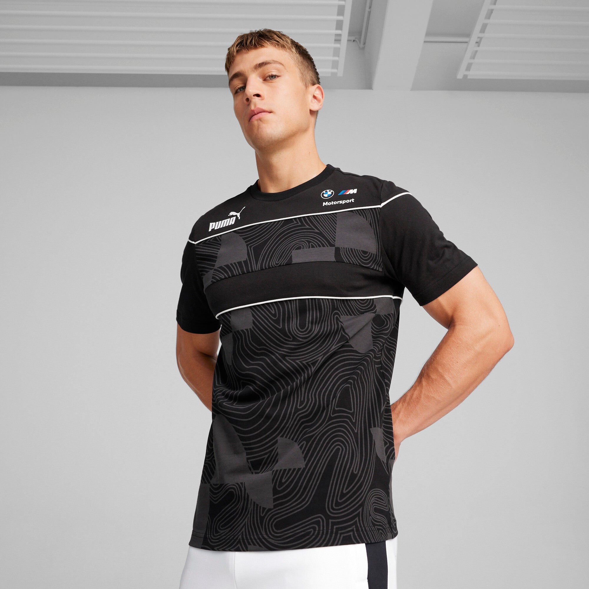 [624135-01] Womens Puma BMW MOTORSPORT SDS TEE