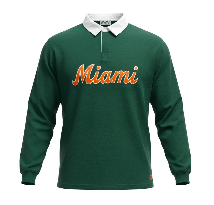 [EECO25CO82-172GN0R] MENS ERIC EMANUEL EE RUGBY MIAMI CORE POLO