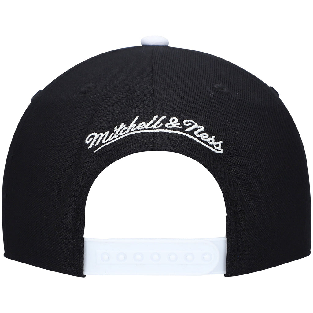 MENS MITCHELL & NESS NBA RELOAD 3.0 SNAPBACK HWC RAPTORS - BLACK-WHITE