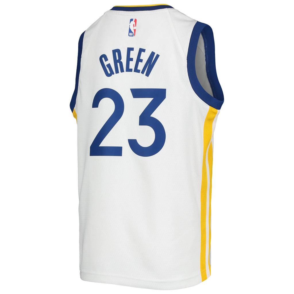 [9Z2B7BZ4P-GREEN] YOUTH NIKE NBA GS WARRIORS HWC SWINGMAN JERSEY DRAYMOND GREEN