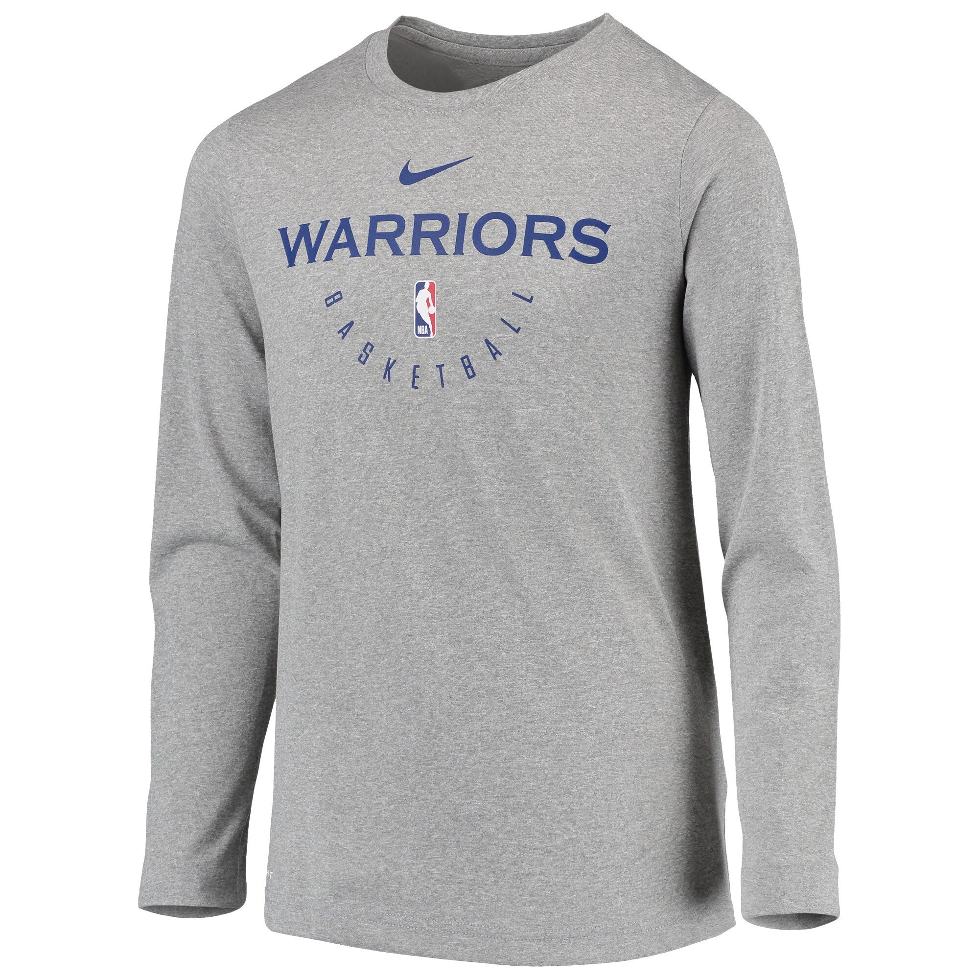 [9Z2B7BAWP-WAR] Youth Nike NBA Golden State Warriors Long Sleeve Dri-Fit