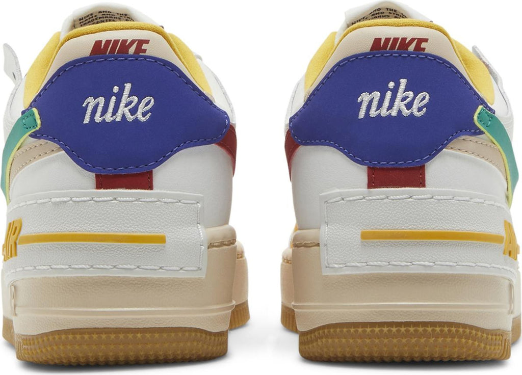 [CI0919-118] Womens Nike Air Force 1 Low Shadow 'Summit White Neptune Green'