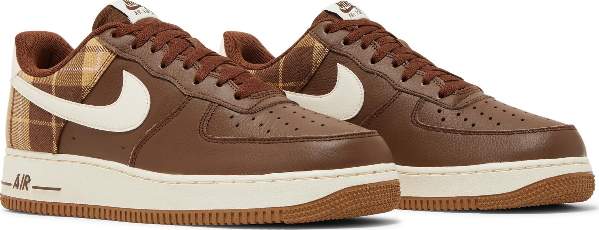 [DV0791-200] Mens Nike AIR FORCE 1 LOW 'PLAID'