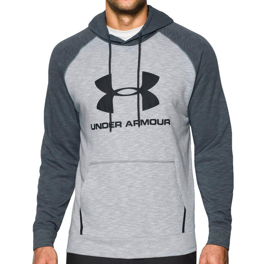 [1290256-941] Mens Under Armour Sportstyle Triblend Pullover Hoodie - sneakAR