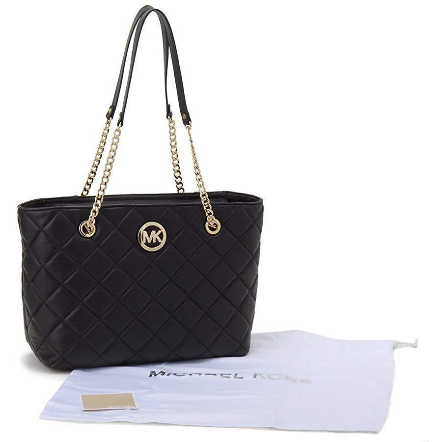[30H3GFQT3L] Womens Michael Kors Fulton Quilted Large EW Tote