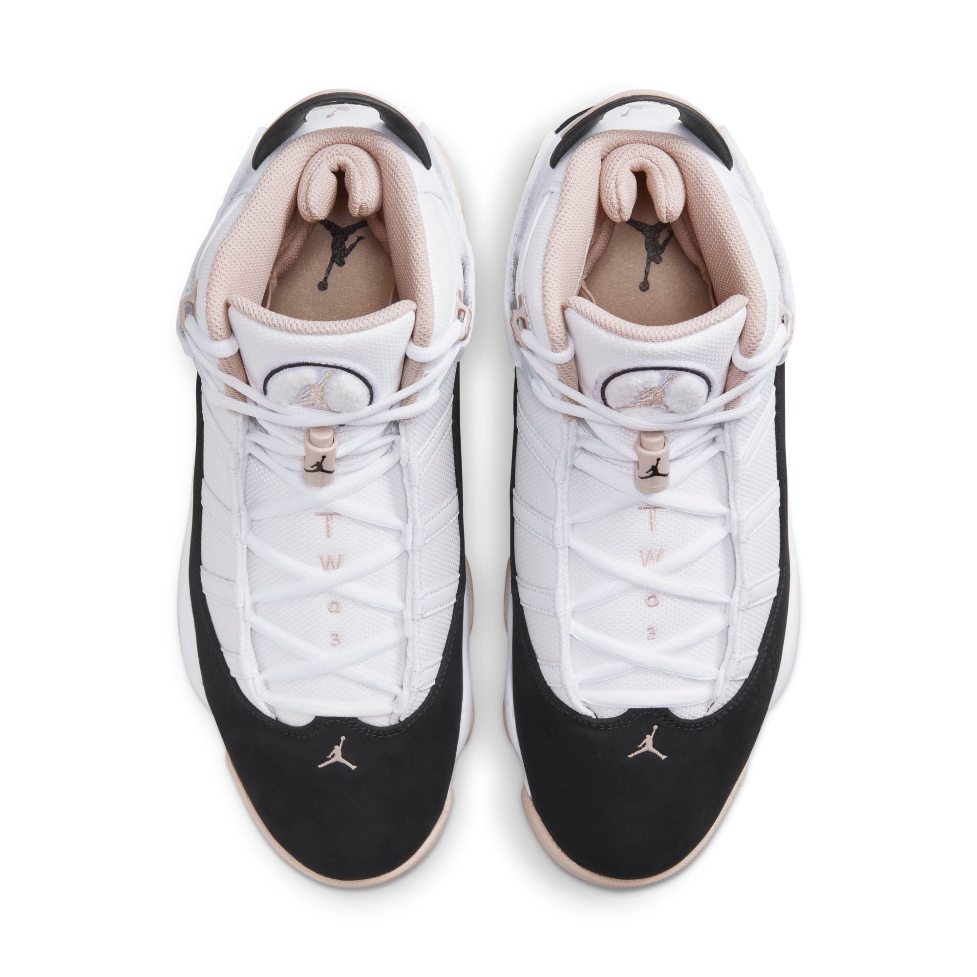 [322992-112] Mens Air Jordan 6 RINGS 'FOSSIL STONE'