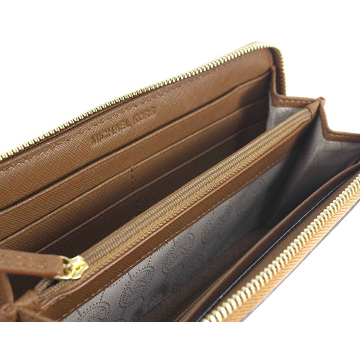 [32S4GVGZ3L] Womens Michael Kors Jet Set Travel Stud Degrade Continental Zip