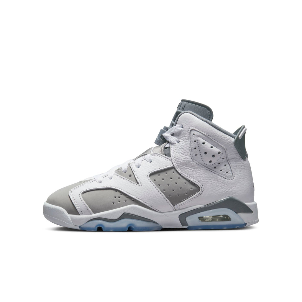 [384665-100] Grade School Air Jordan Retro 6 (GS) 'Cool Grey'