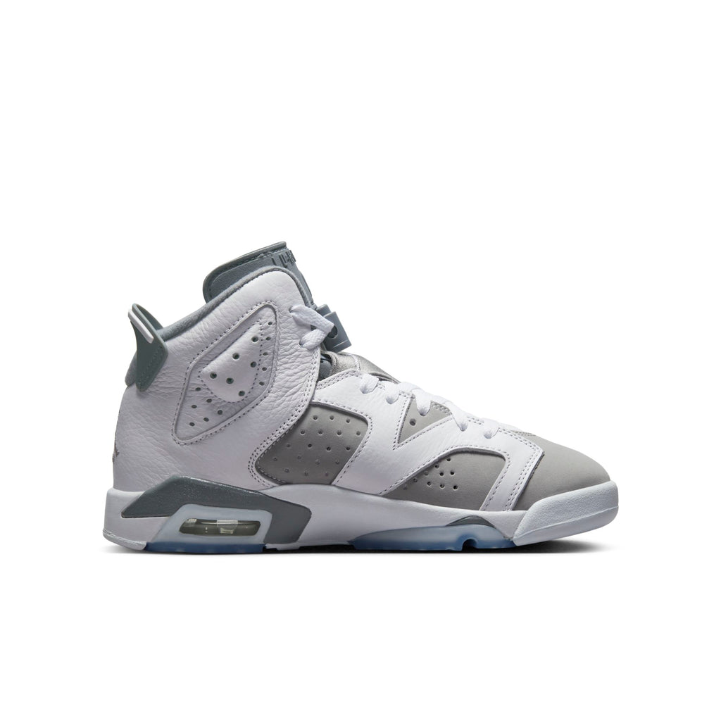 [384665-100] Grade School Air Jordan Retro 6 (GS) 'Cool Grey'