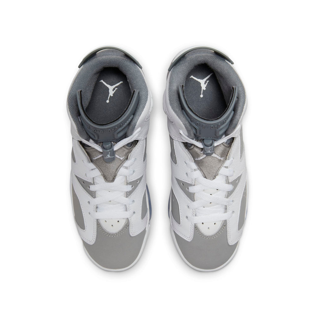 [384665-100] Grade School Air Jordan Retro 6 (GS) 'Cool Grey'