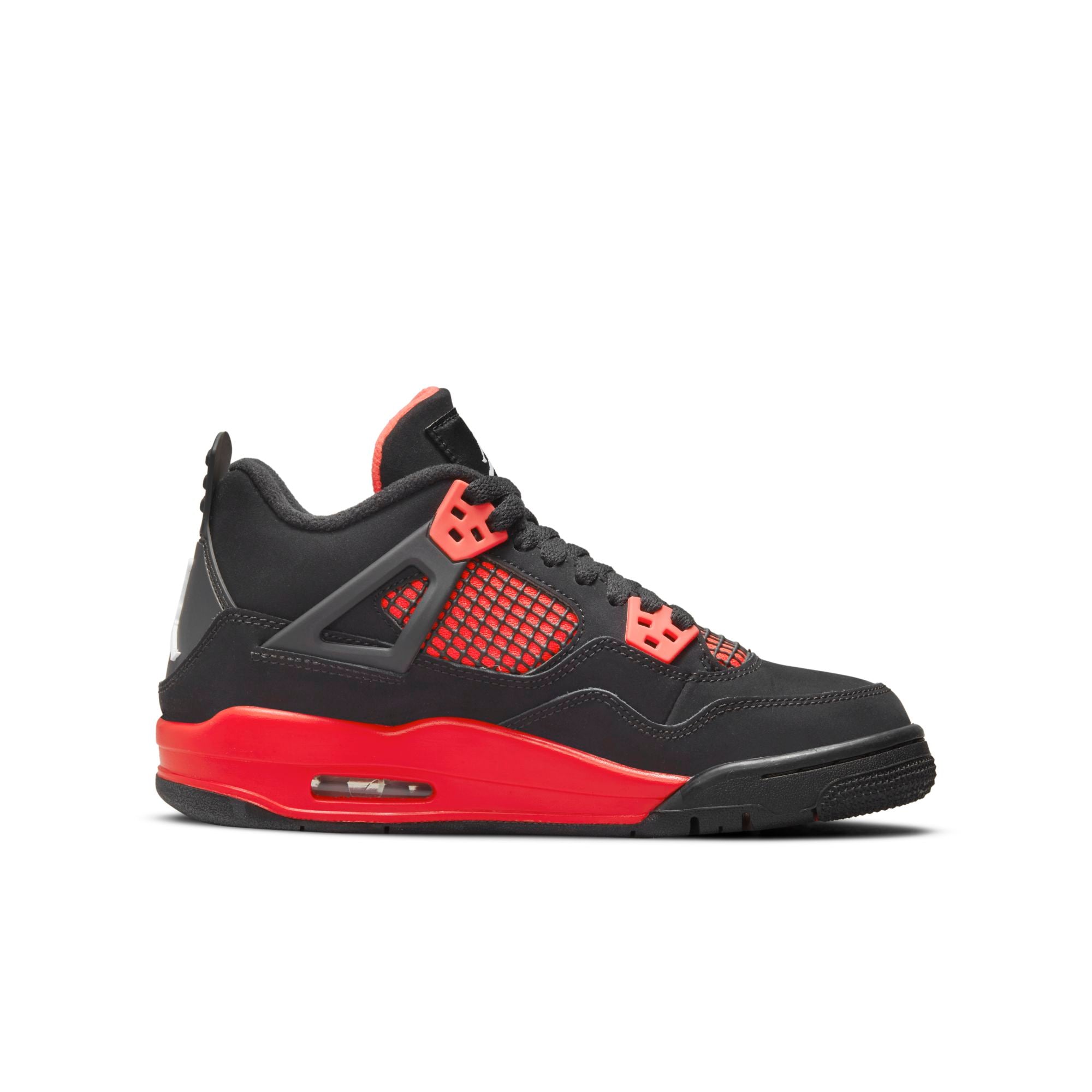 [408452-016] Grade School Air Jordan Retro 4 Red Thunder (GS)