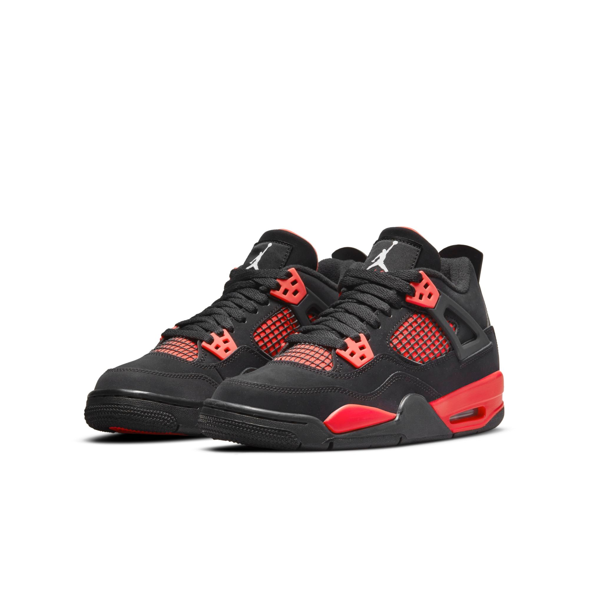 [408452-016] Grade School Air Jordan Retro 4 Red Thunder (GS)