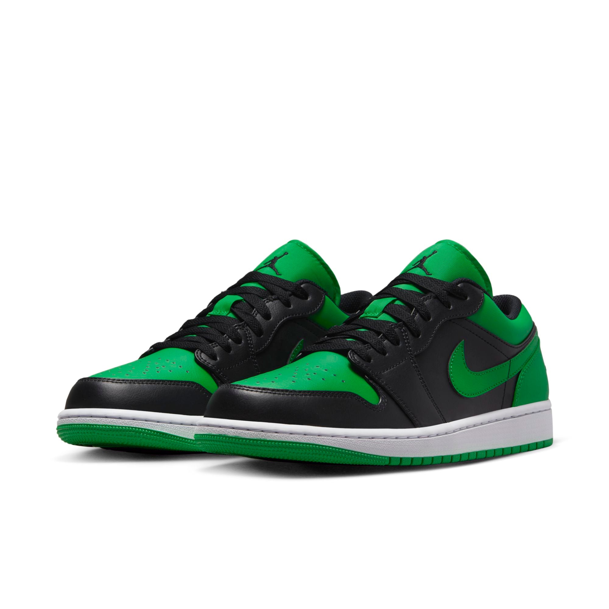 [553558-065] Mens Air Jordan RETRO 1 LOW 'LUCKY GREEN'