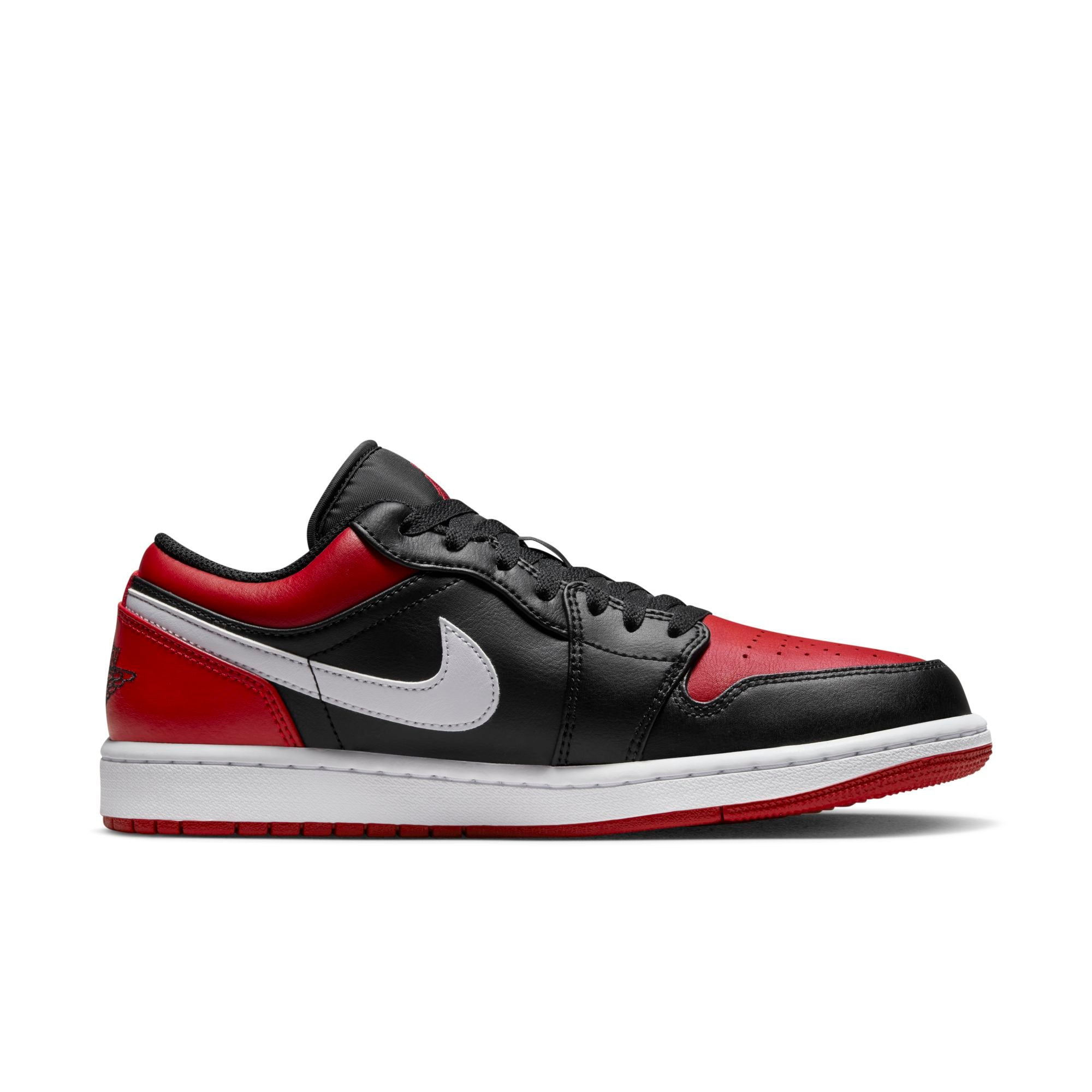 [553558-066] Mens Air Jordan RETRO 1 LOW 'ALTERNATE BRED TOE'