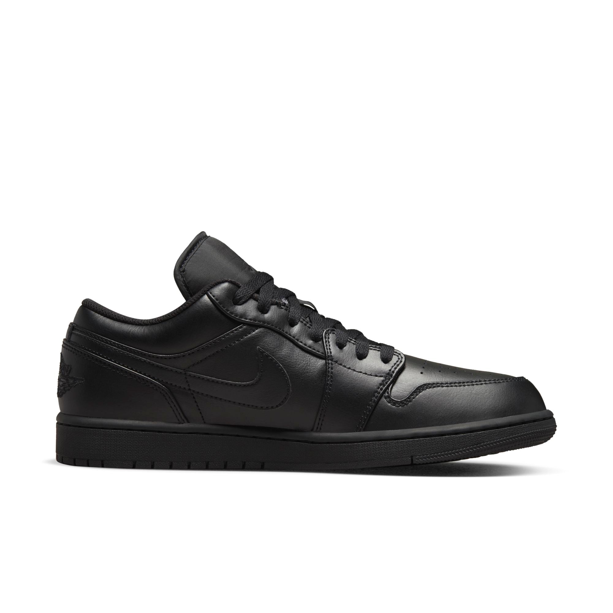 [553558-093] Mens Air Jordan Retro 1 Low 'Triple Black' (2022)