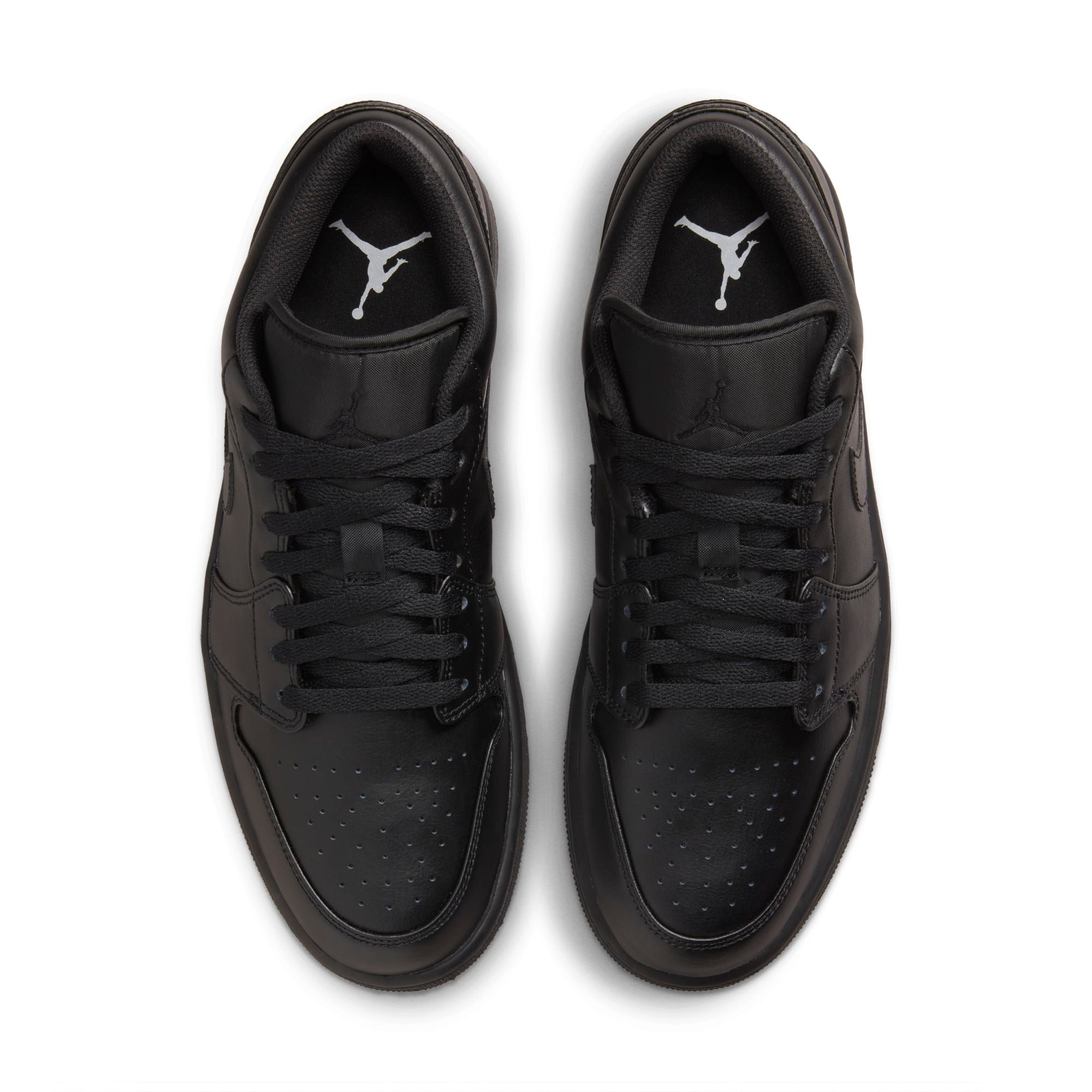 [553558-093] Mens Air Jordan Retro 1 Low 'Triple Black' (2022)