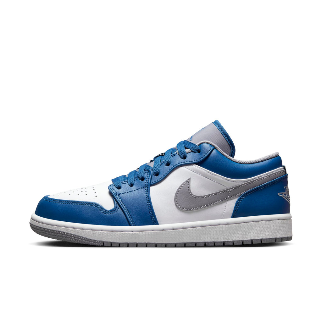[553558-412] Mens Air Jordan RETRO 1 LOW 'TRUE BLUE'