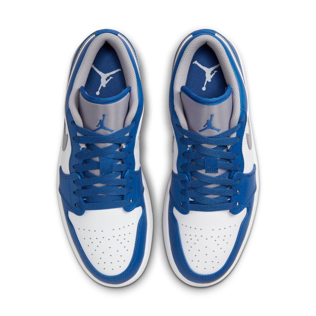 [553558-412] Mens Air Jordan RETRO 1 LOW 'TRUE BLUE'