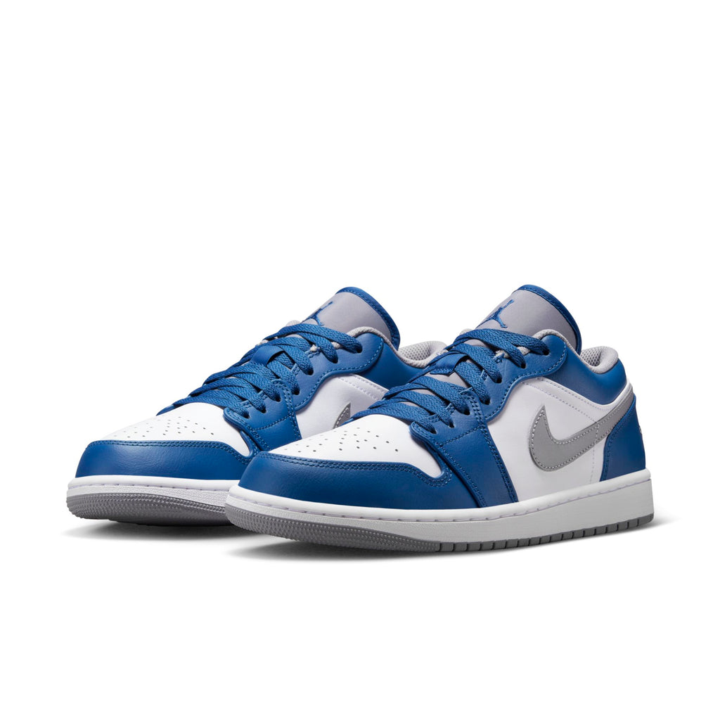 [553558-412] Mens Air Jordan RETRO 1 LOW 'TRUE BLUE'