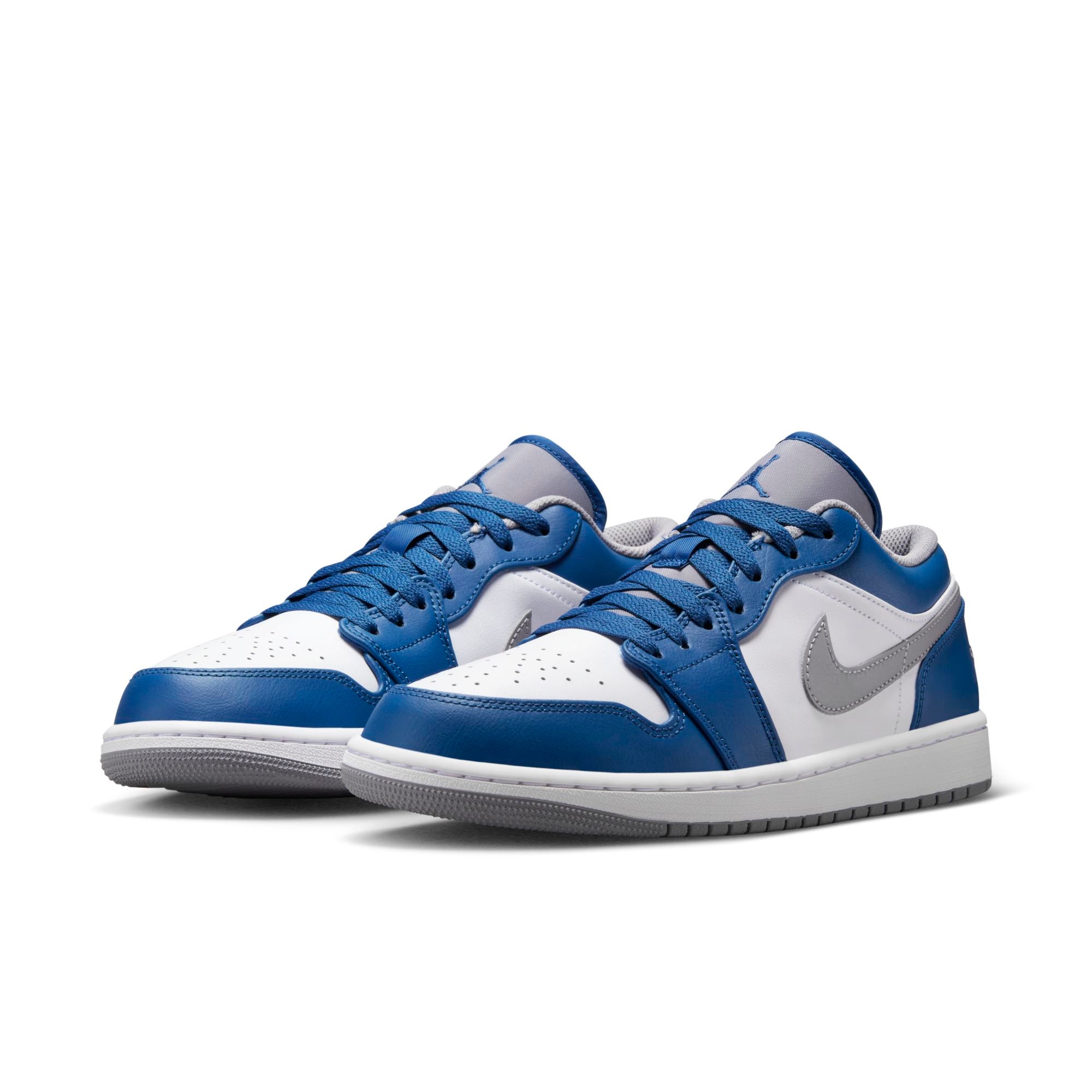 [553558-412] Mens Air Jordan RETRO 1 LOW 'TRUE BLUE'