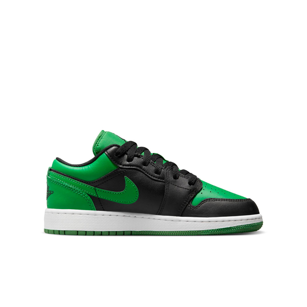 [553560-065] Grade School Air Jordan RETRO 1 LOW 'LUCKY GREEN (GS)'