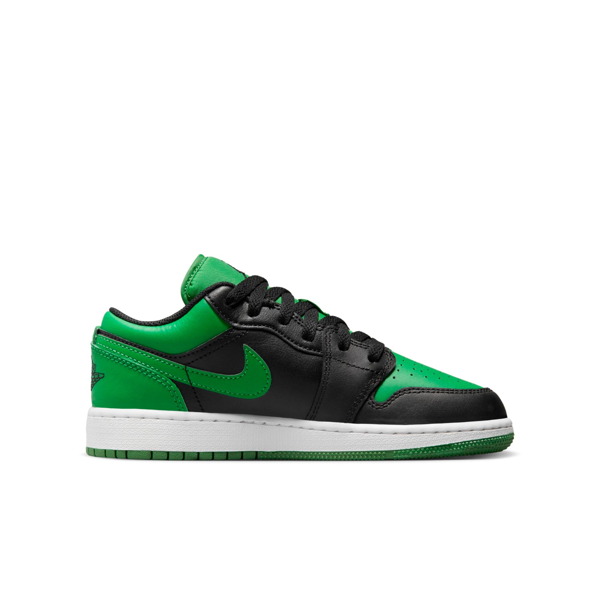 [553560-065] Grade School Air Jordan RETRO 1 LOW 'LUCKY GREEN (GS)'