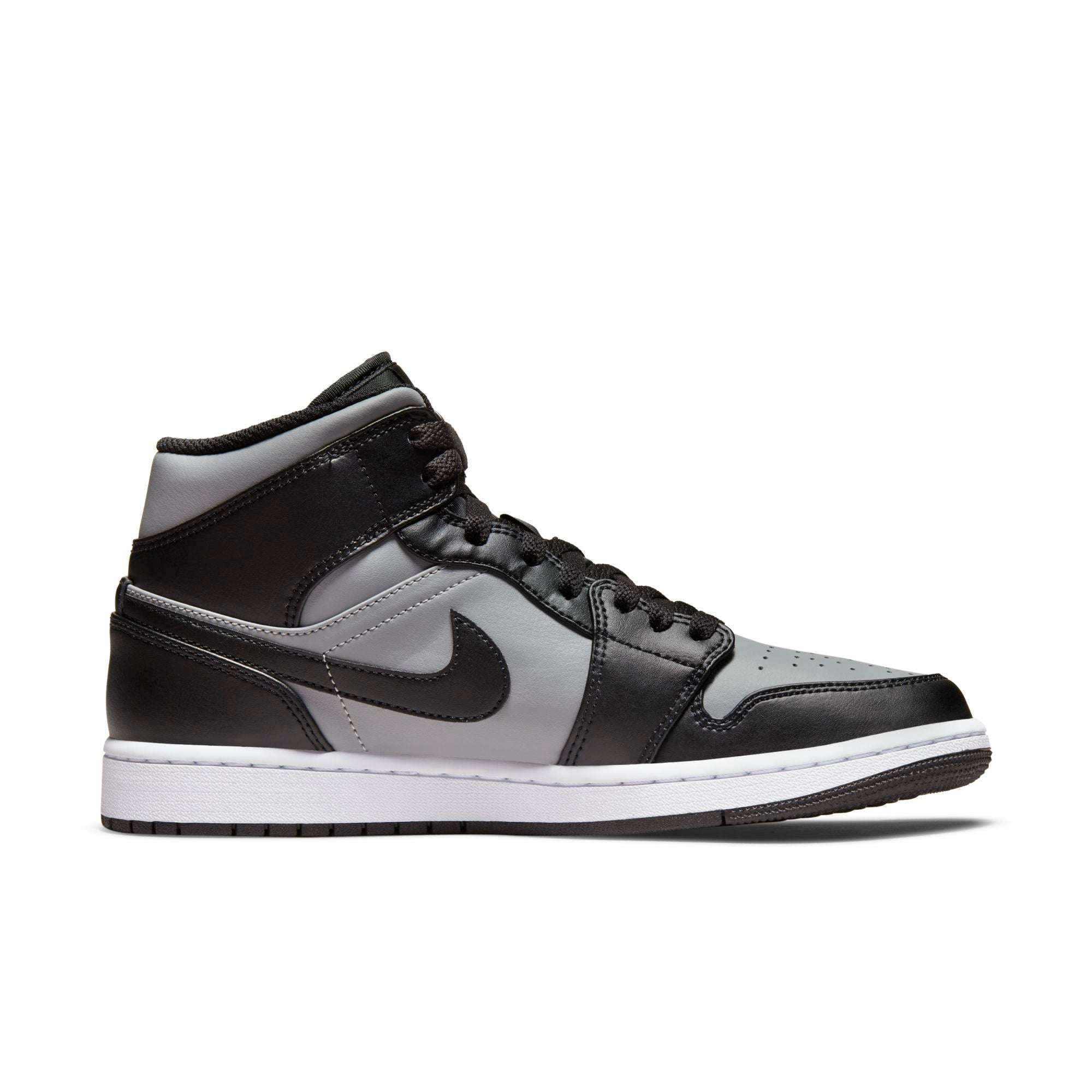 [554724-096] Mens Air Jordan Retro 1 Mid 'Shadow Red'