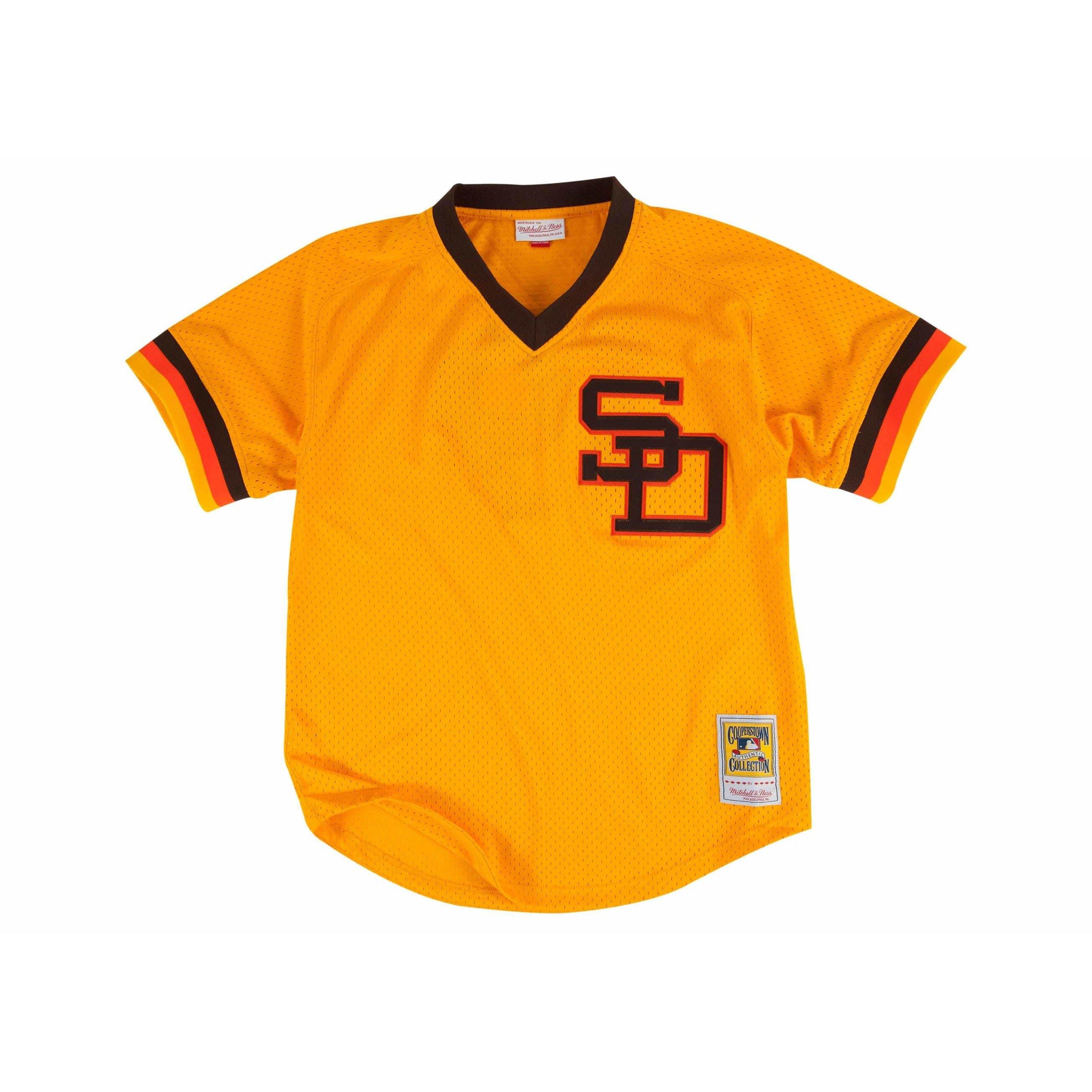 [562142282TGWYN] Mens Mitchell & Ness MLB Authentic Batting Practice Jersey San Diego Padres Tony Gwynn - sneakAR