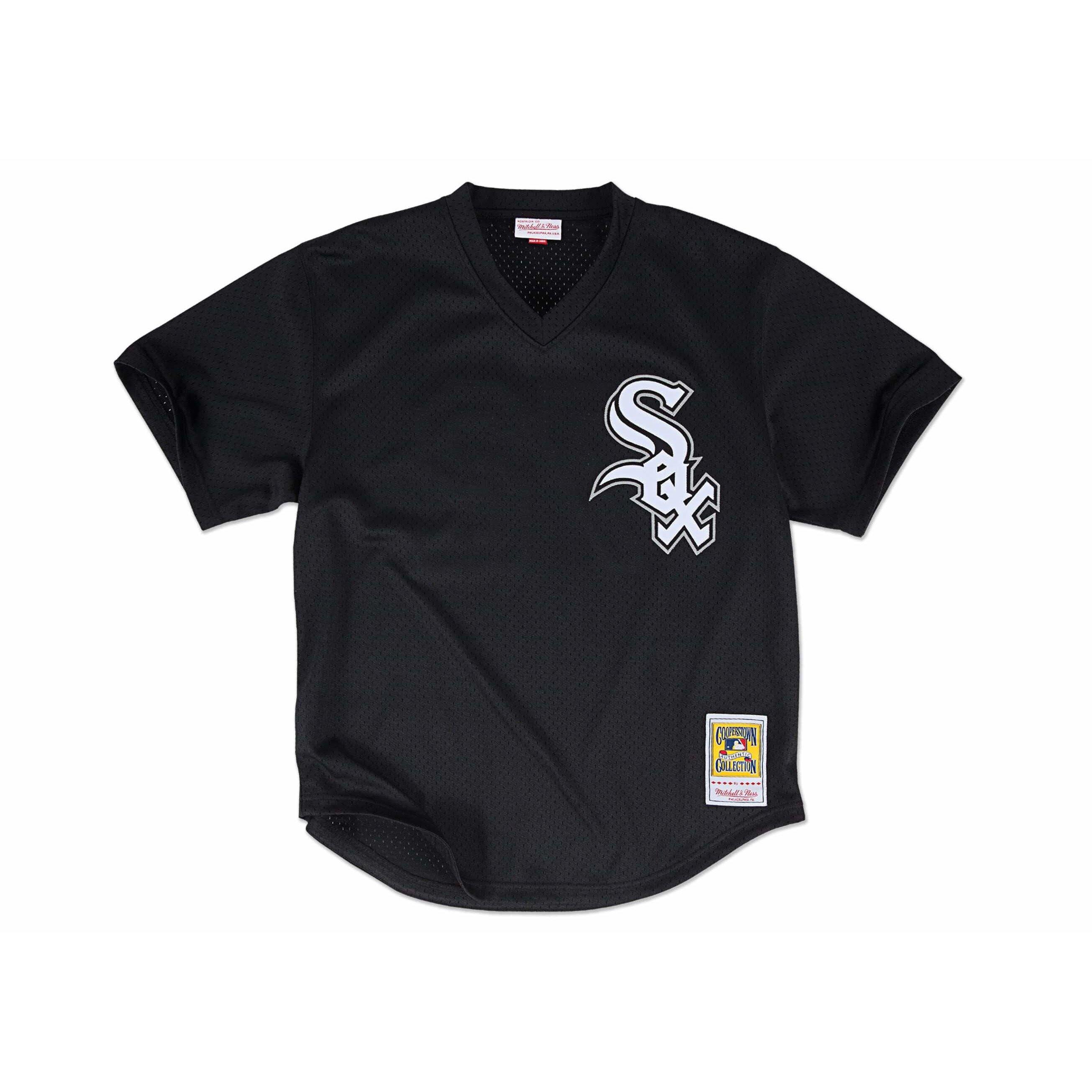 [56214A093BJAC1] Mens Mitchell & Ness MLB Authentic Batting Practice Jersey Chicago White Sox Bo Jackson 1993 - sneakAR