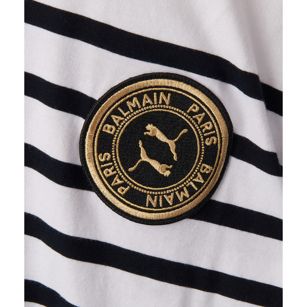 [596883-02] Mens Puma x Balmain Distressed Tee