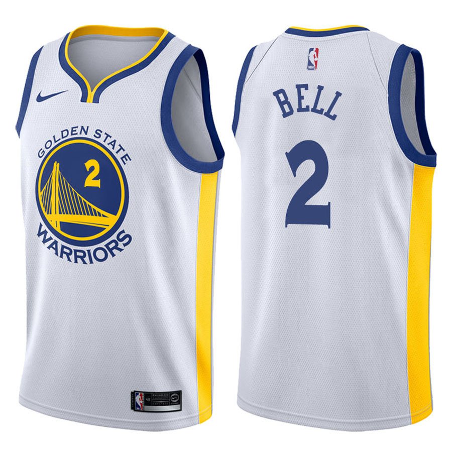 [864417-105] Mens Nike NBA Golden State Warriors Bell Swingman Jersey