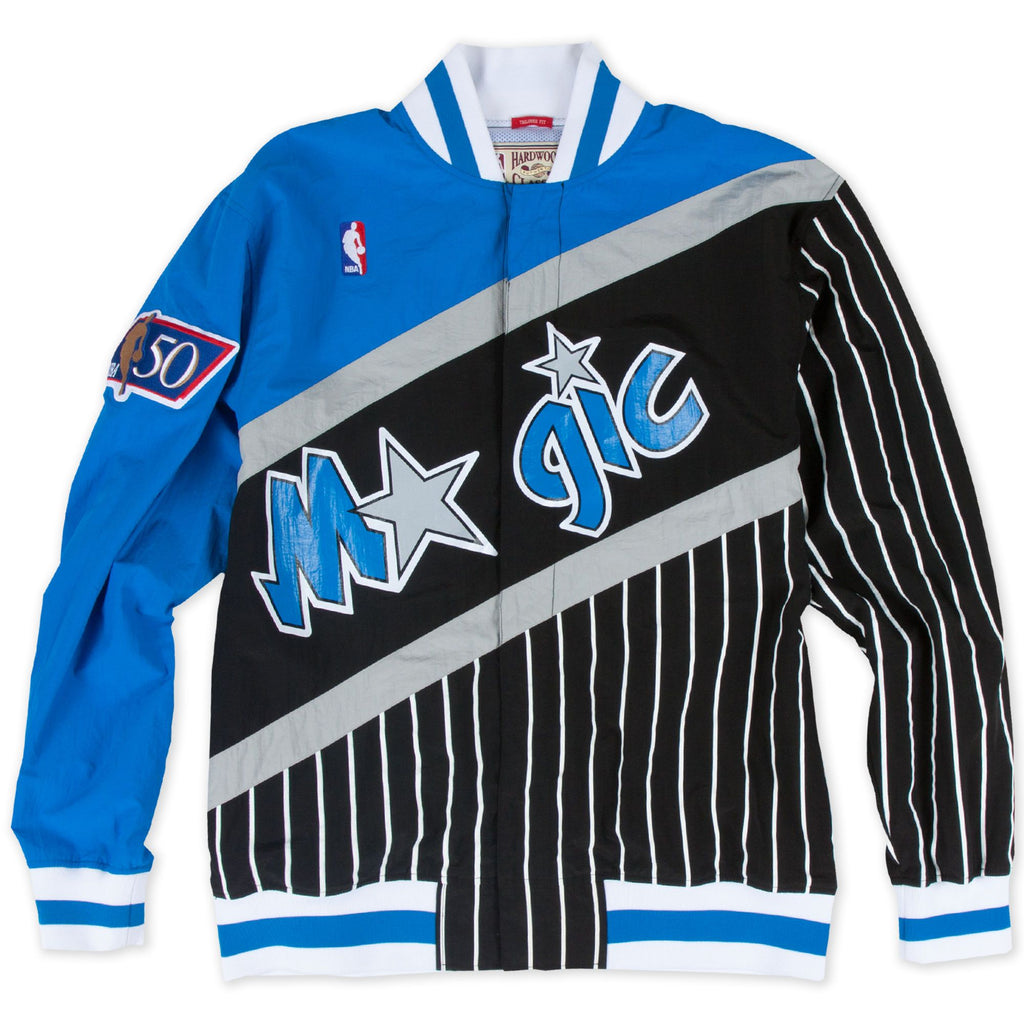 [605631996OMA] Mens Mitchell & Ness NBA 1996-97 Authentic Warm Up Jacket Orlando Magic