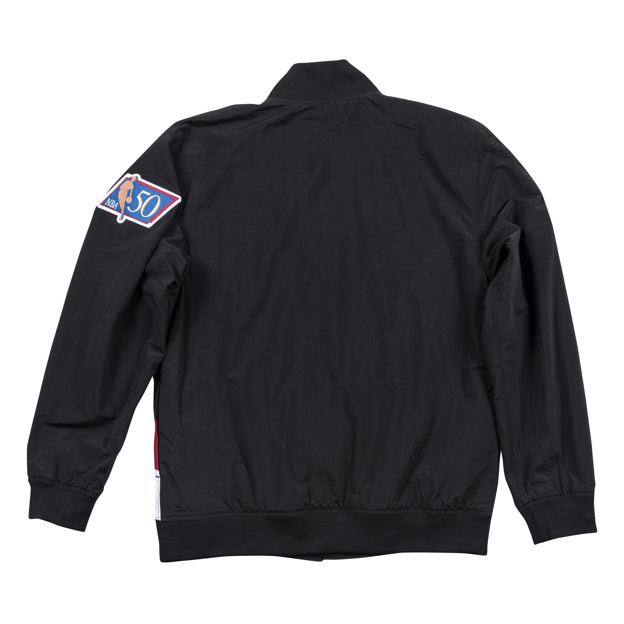 Mens Mitchell & Ness NBA Authentic Warm Up Jacket Portland Trail Blazers 96-97 - sneakAR