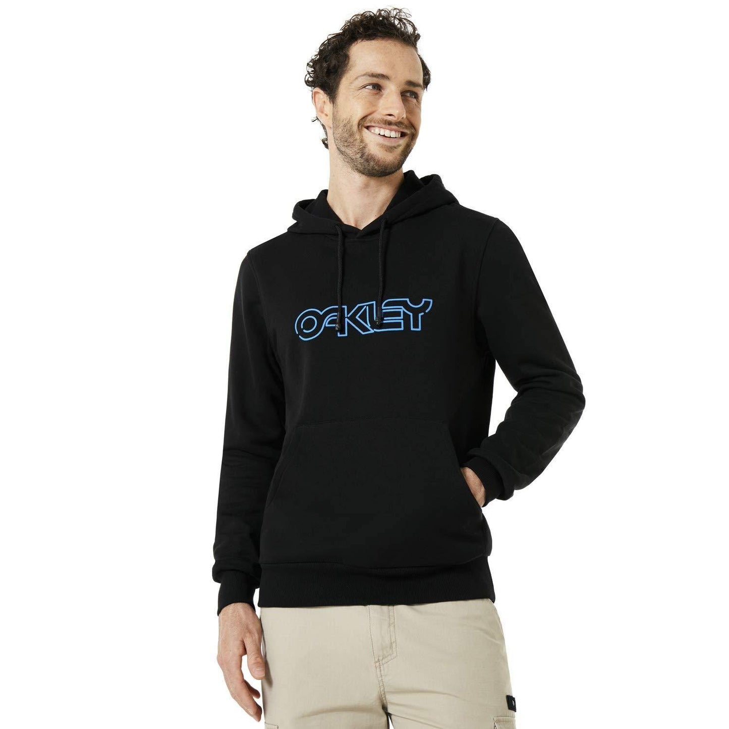 [472434-02E] Mens Oakley Fleece Oakley Piping Hoodie - sneakAR