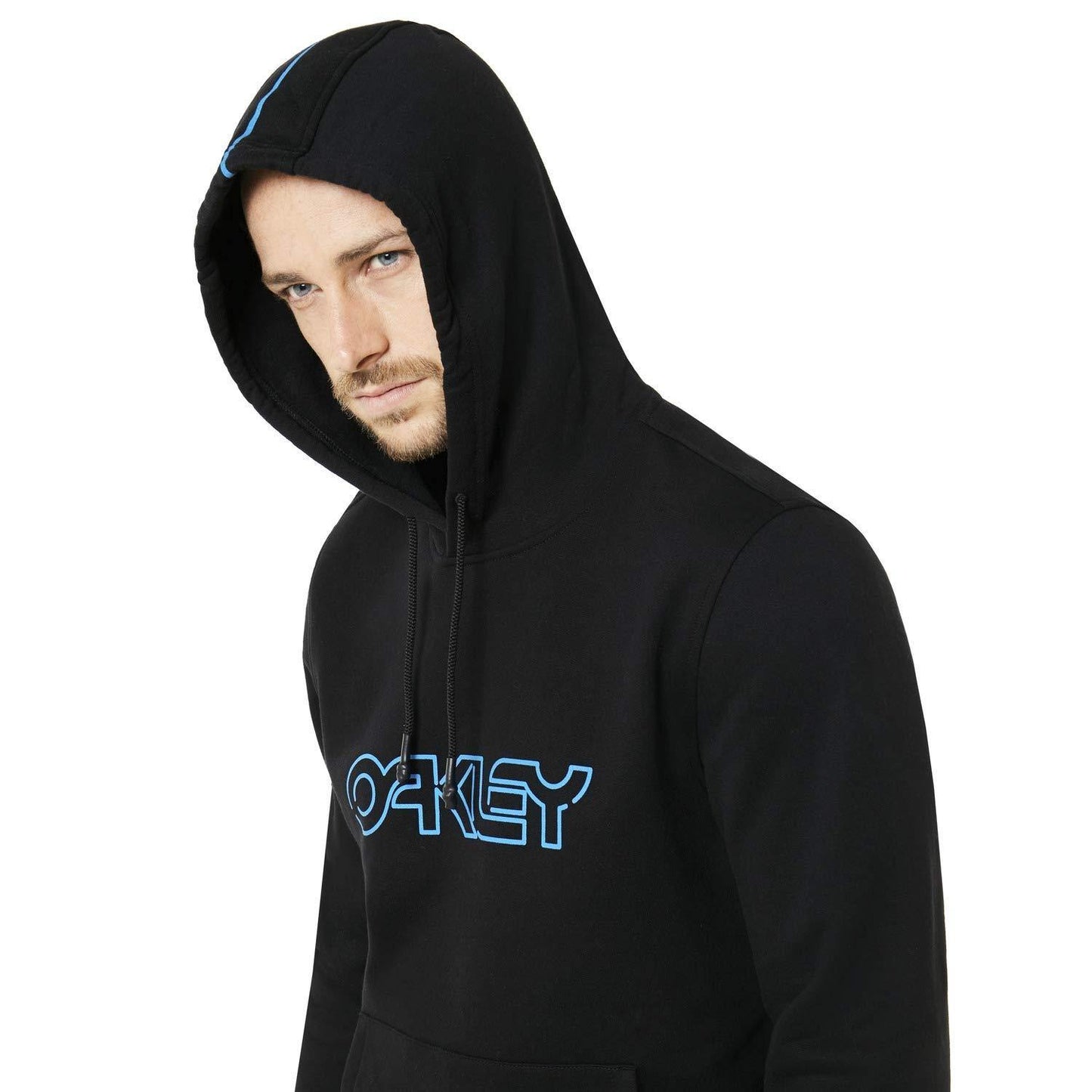 [472434-02E] Mens Oakley Fleece Oakley Piping Hoodie - sneakAR