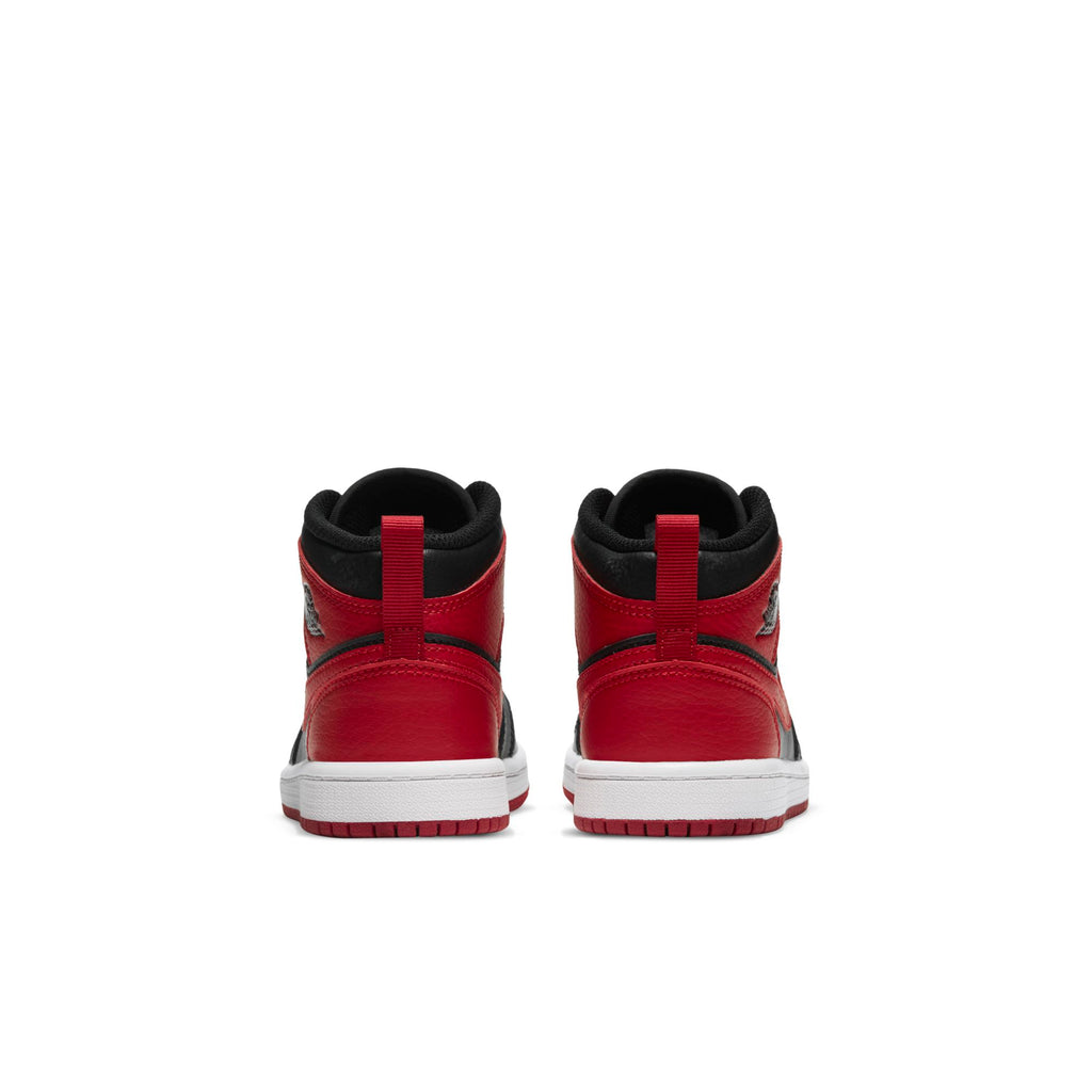 [640734-074] Preschool Air Jordan RETRO 1 MID 'BANNED (2020) (PS)'