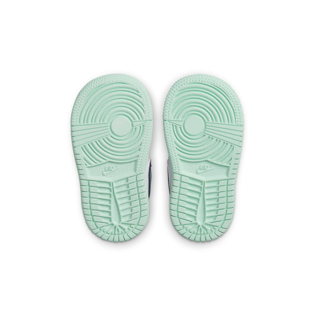 [640735-413] Toddlers Air Jordan Retro 1 Mid (TD) 'Mystic Navy Mint Foam'