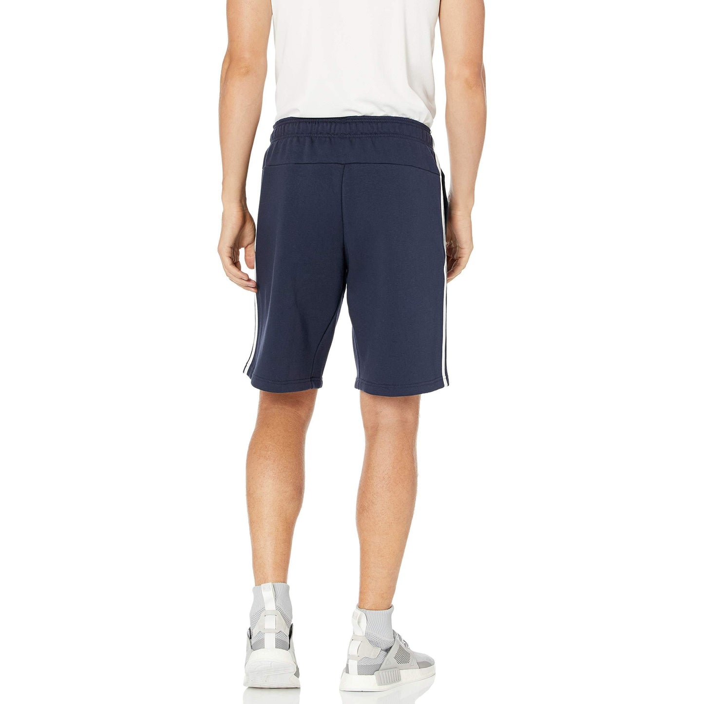 [DU0504] Mens Adidas Essentials 3-Stripes Fleece Shorts