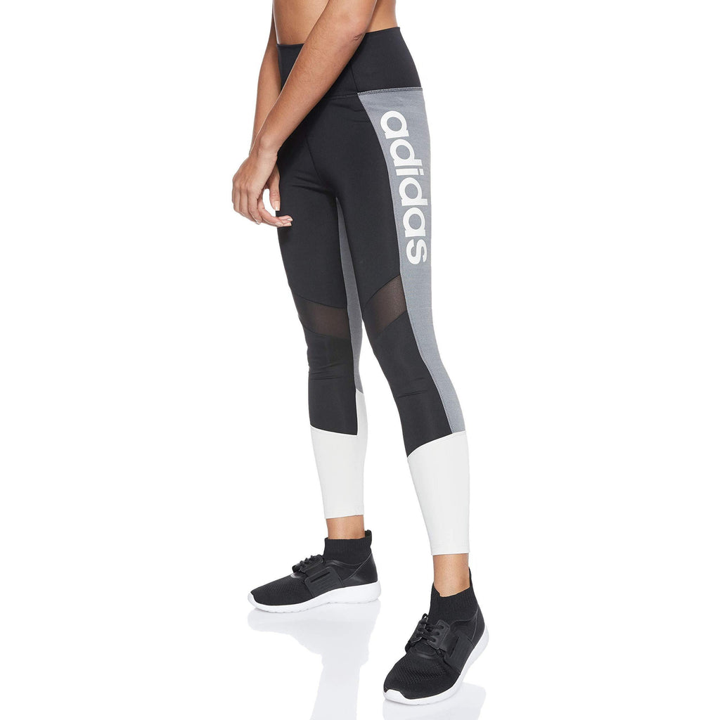 [DU2301] Womens Adidas Design 2 Move Colorblock High-Rise 7/8 Leggings - sneakAR