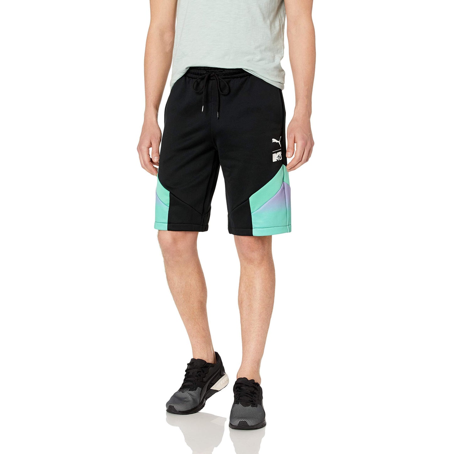 [579816-01] Mens Puma x MTV MCS Shorts AOP