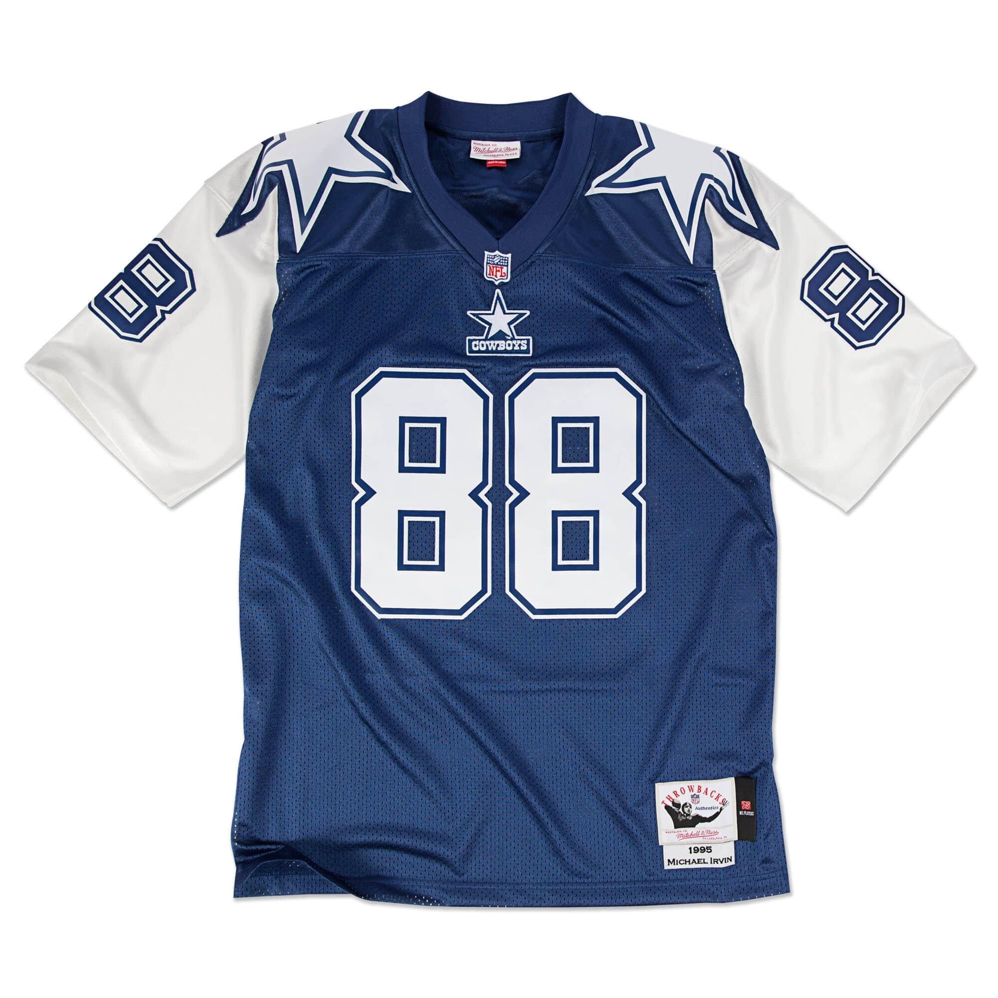 [722020395MIRVI] Mens Mitchell & Ness NFL Authentic Jersey Dallas Cowboys Michael Irvin 1995 - sneakAR