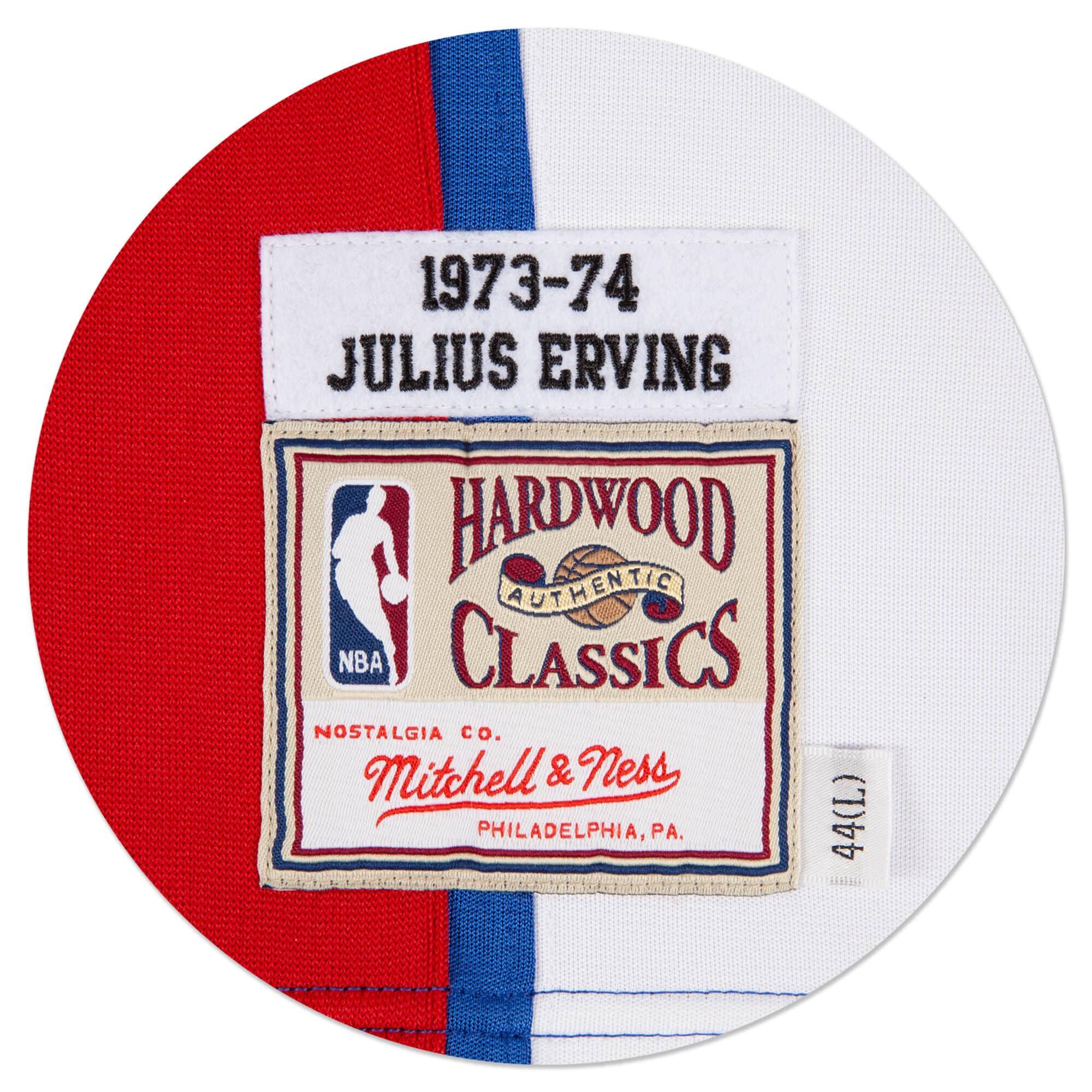 Mens Mitchell & Ness NBA Authentic Jersey 1973 New York Nets Julius Erving #32 - sneakAR