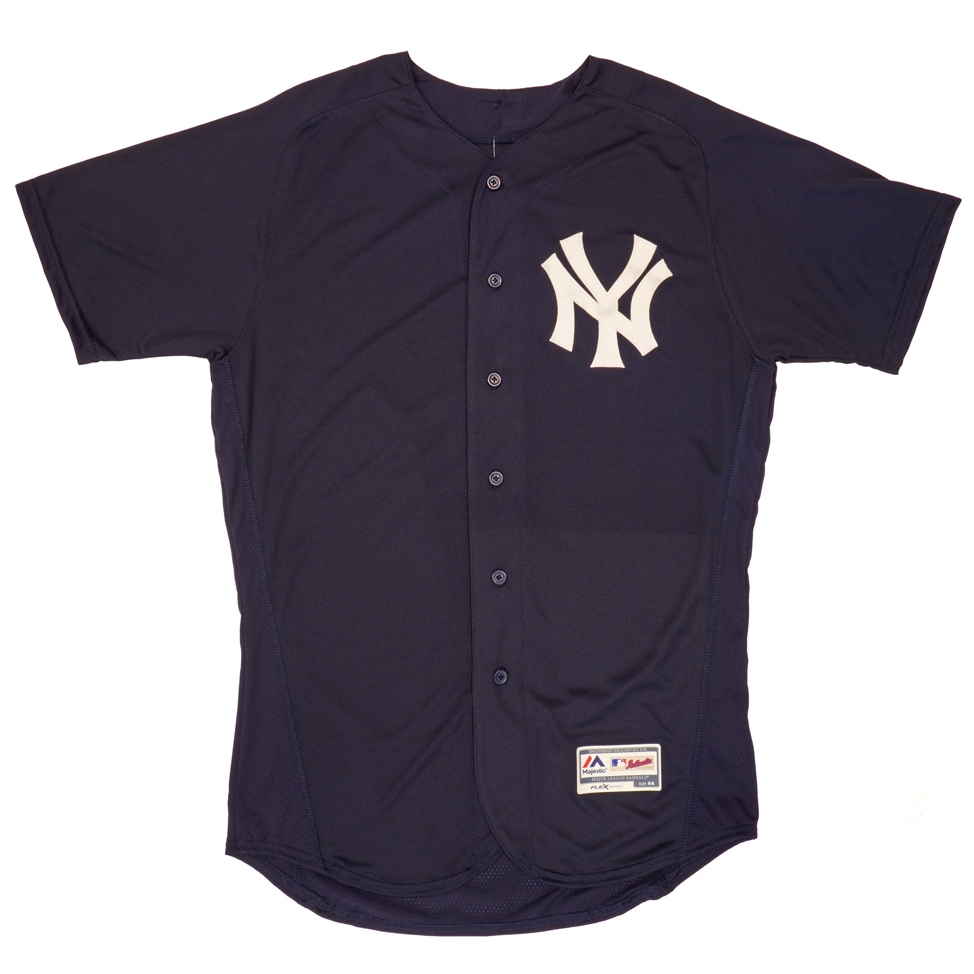 Mens MLB New York Yankees Authentic On Field Flex Base Jersey - Navy Logo