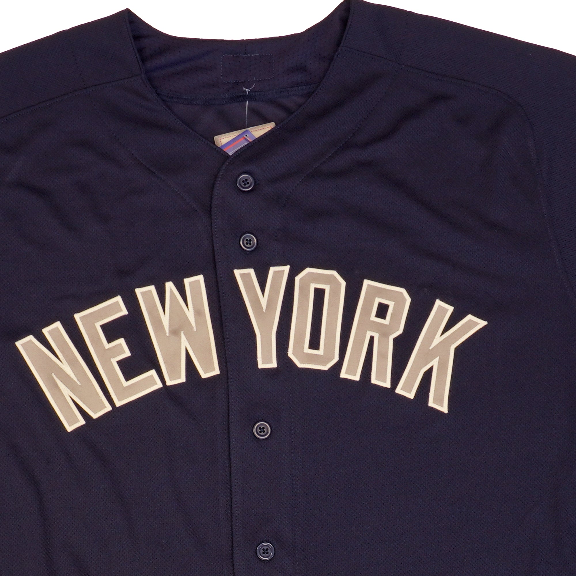 Mens MLB New York Yankees Authentic On Field Flex Base Jersey - Navy Wordmark