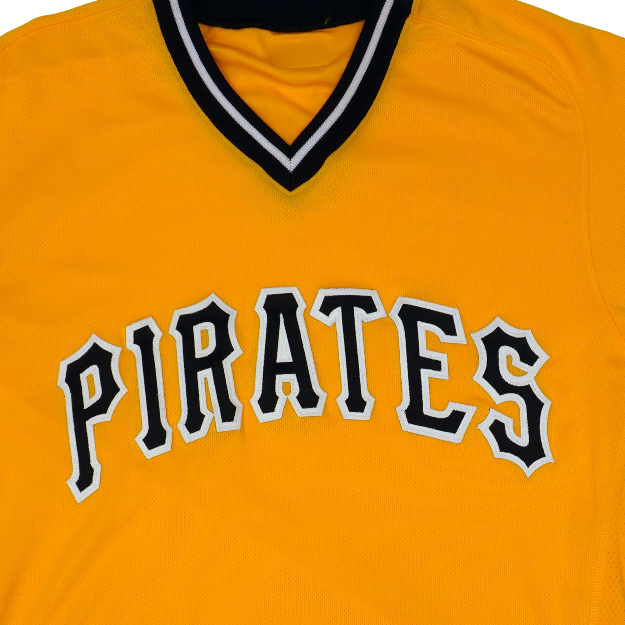 Mens MLB Pittsburgh Pirates Authentic On Field Flex Base Jersey - Retro Gold Alt