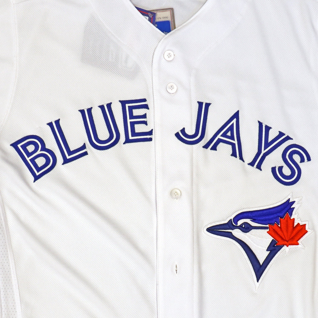 Mens MLB Toronto Blue Jays Authentic On Field Flex Base Jersey - Home White