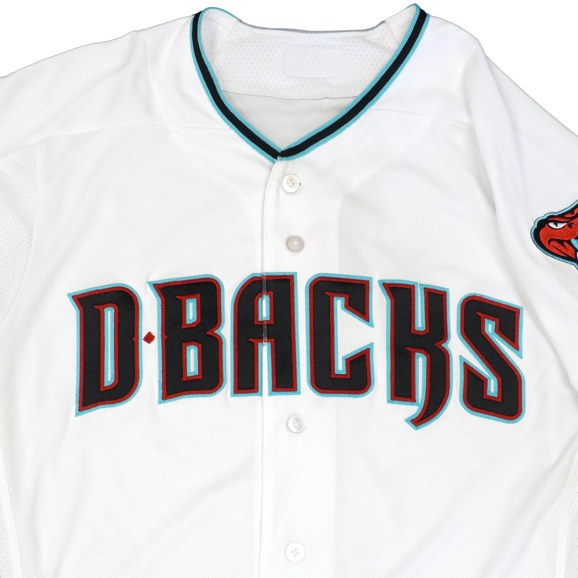 Mens MLB Arizona Diamondbacks Authentic On Field Flex Base Jersey - White Alt